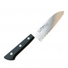 Нож кухонный "Сантоку японский шеф" 16,5 cм для замороженных продуктов